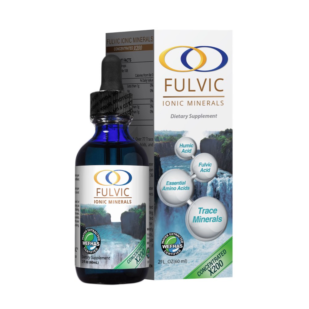 Water-Extracted Fulvic Acid® X200 - Optimally Organic